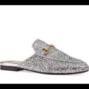 gucci glitter slippers